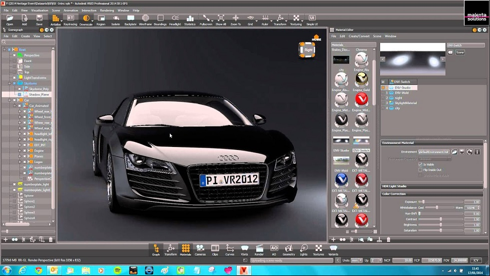 Qué hay de nuevo en Autodesk VRED Design 2020