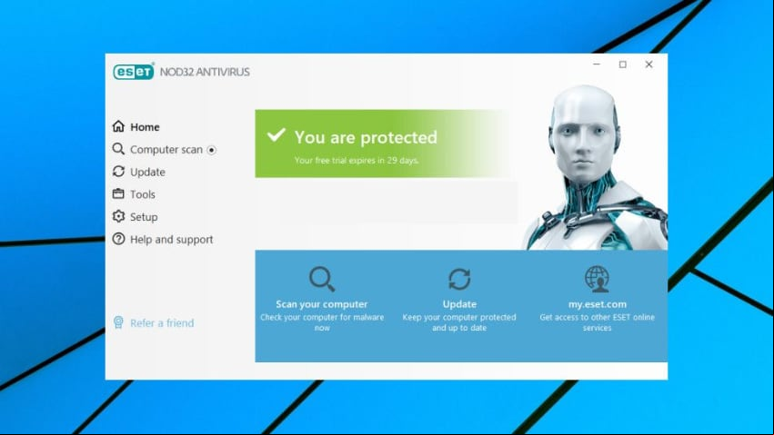 Características de ESET NOD32 Antivirus 13
